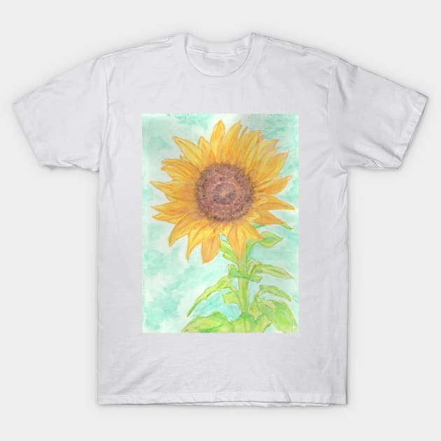 Sun flower T-Shirt by Ezhael